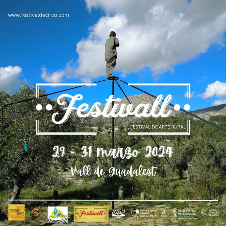 IV Festivall de Primavera, del 29 al 31 de marzo 2024 en la Vall de Guadalest, Alicante.